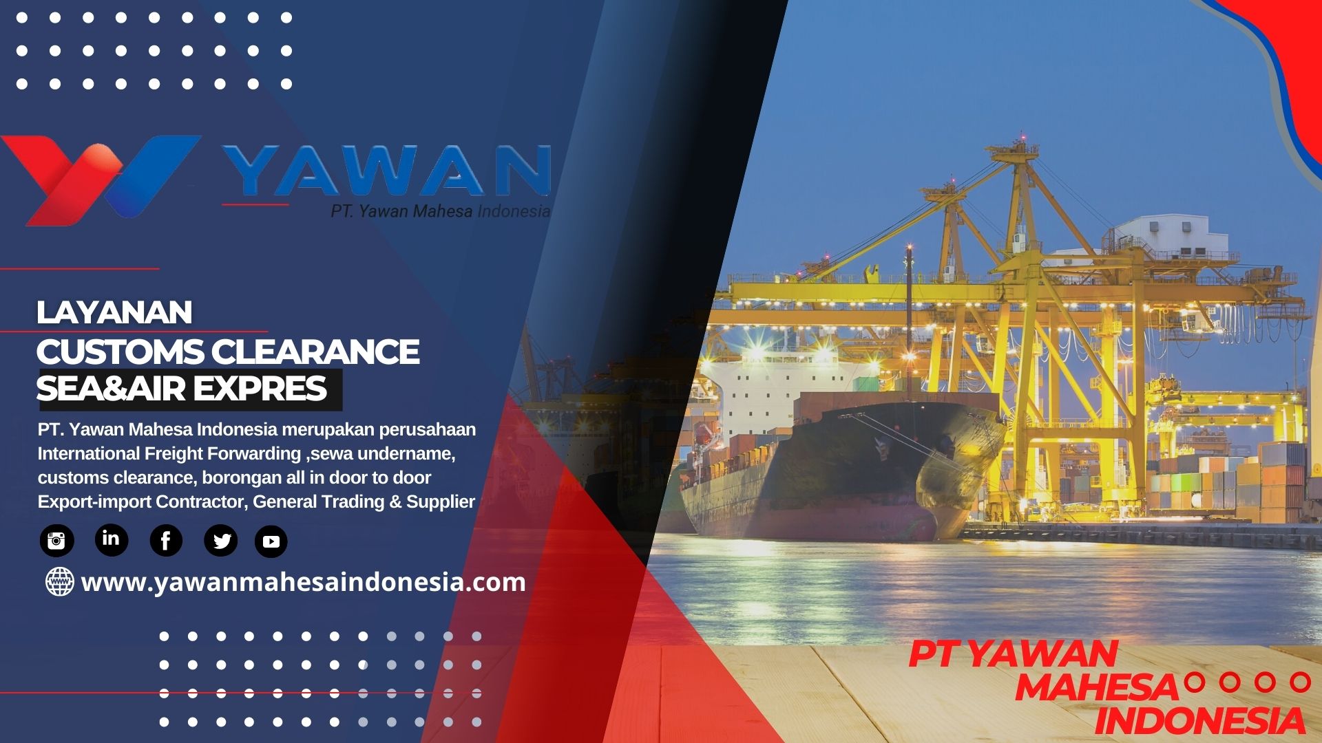 Jasa Customs clearance murah-cepat-PT Yawan Mehesa Indonesia
